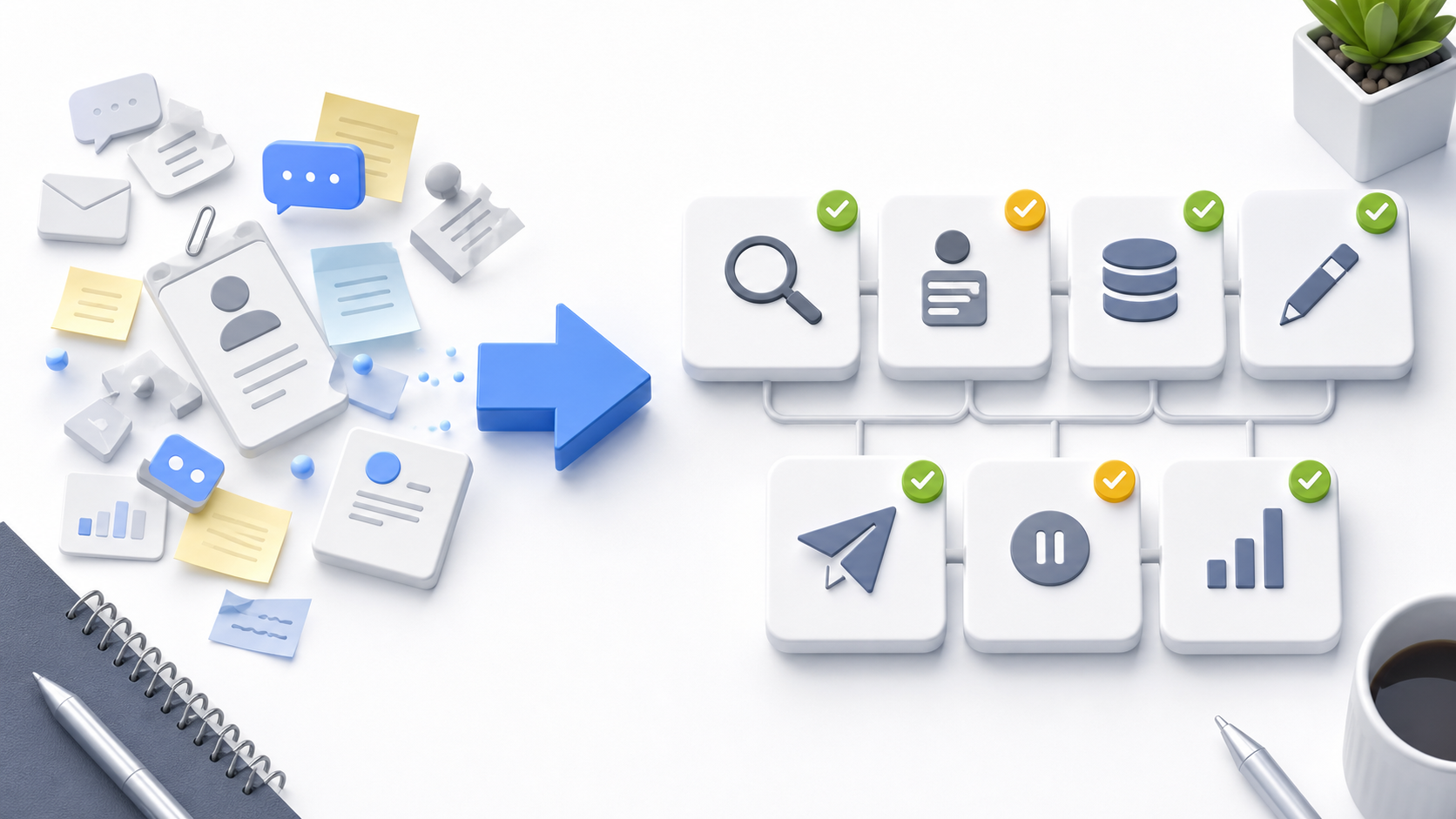 How Action Items Turn Outreach Workflows Into Clear Next Steps